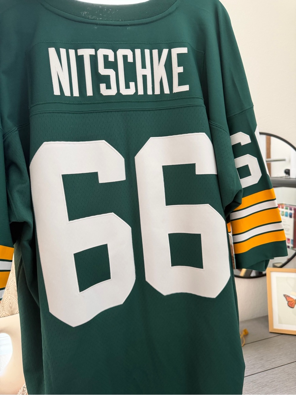 HOF Ray Nitschke Jersey.